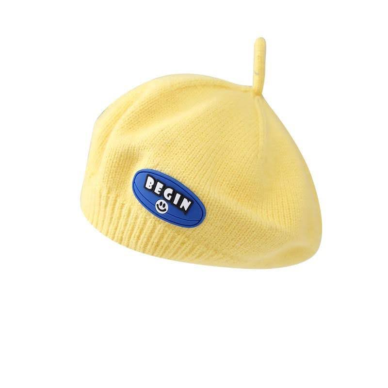 Infant and Young Children Knitted Yarn Beret for Boys and Girls