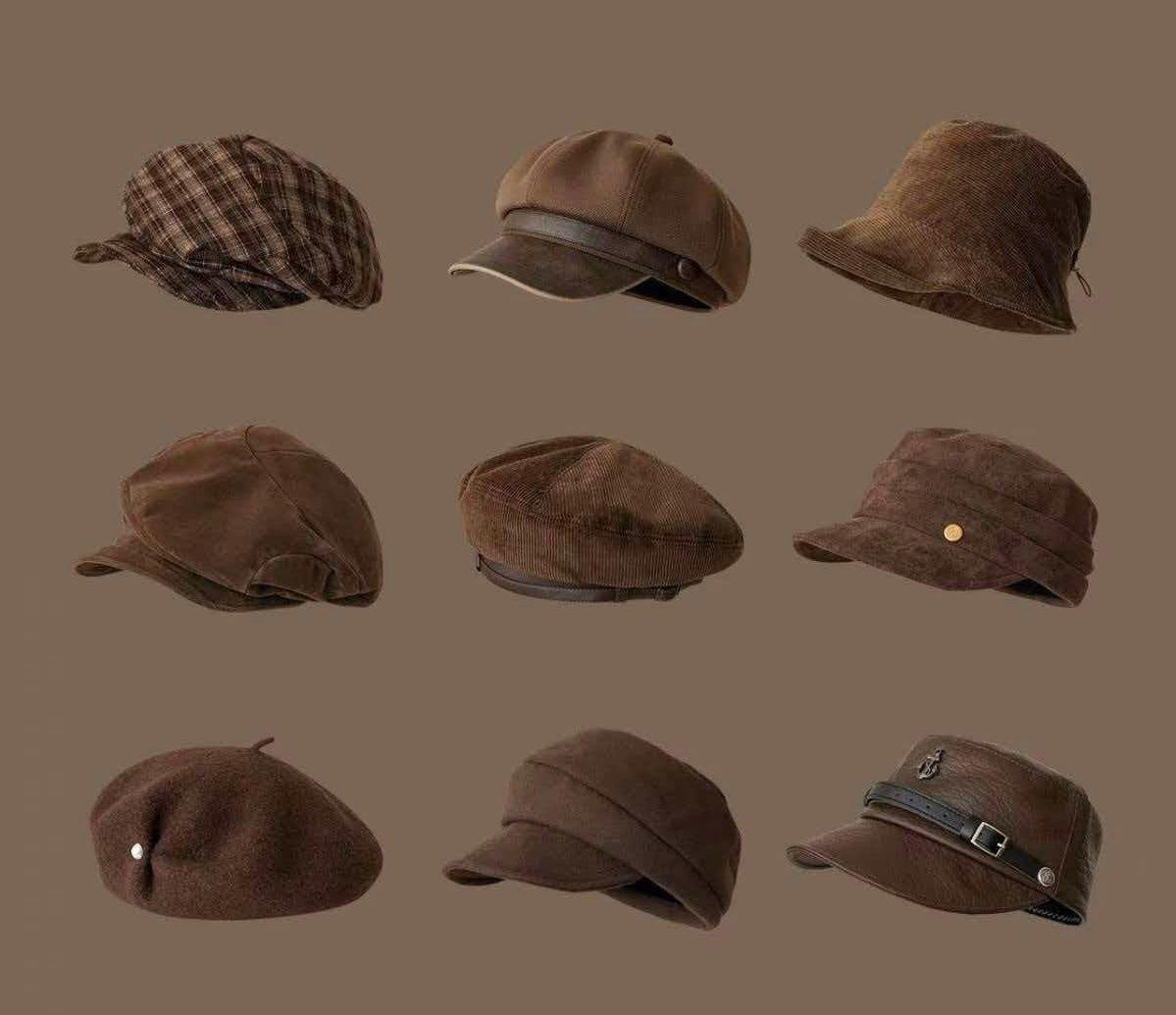 Mature Kids Style Berets