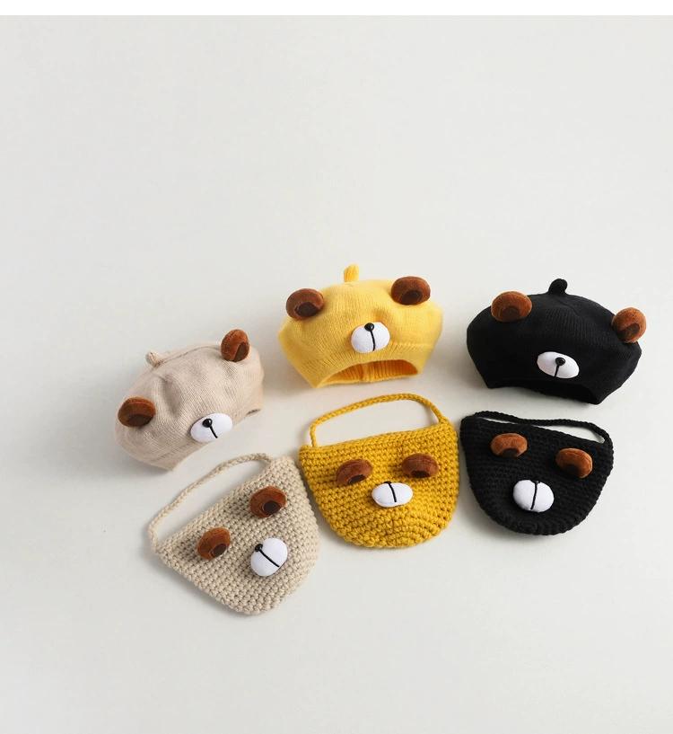 Adorable Kids Bear Beret