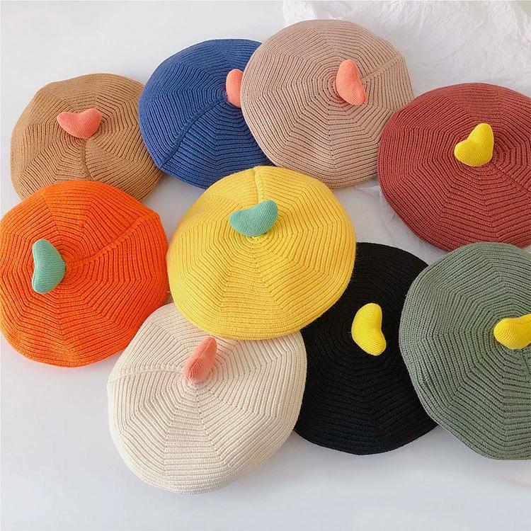 Baby Cute Heart Berets