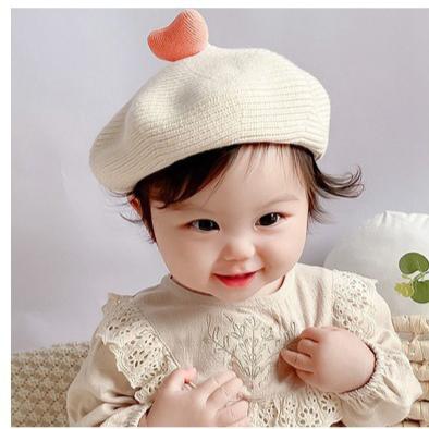 Baby Cute Heart Berets
