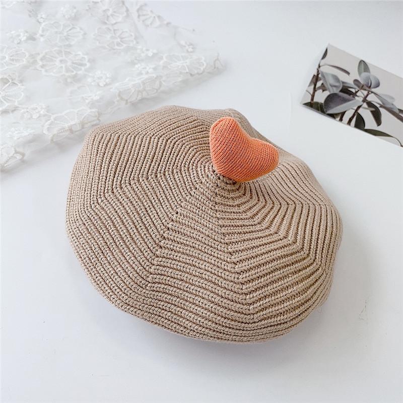 Baby Cute Heart Berets