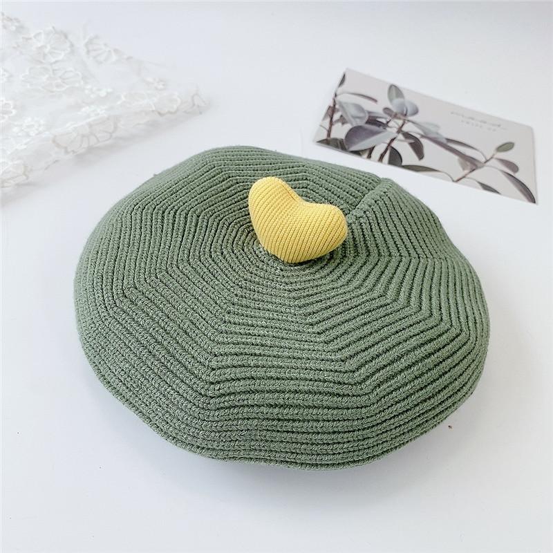Baby Cute Heart Berets