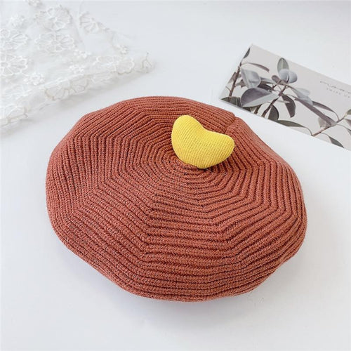 Baby Cute Heart Berets