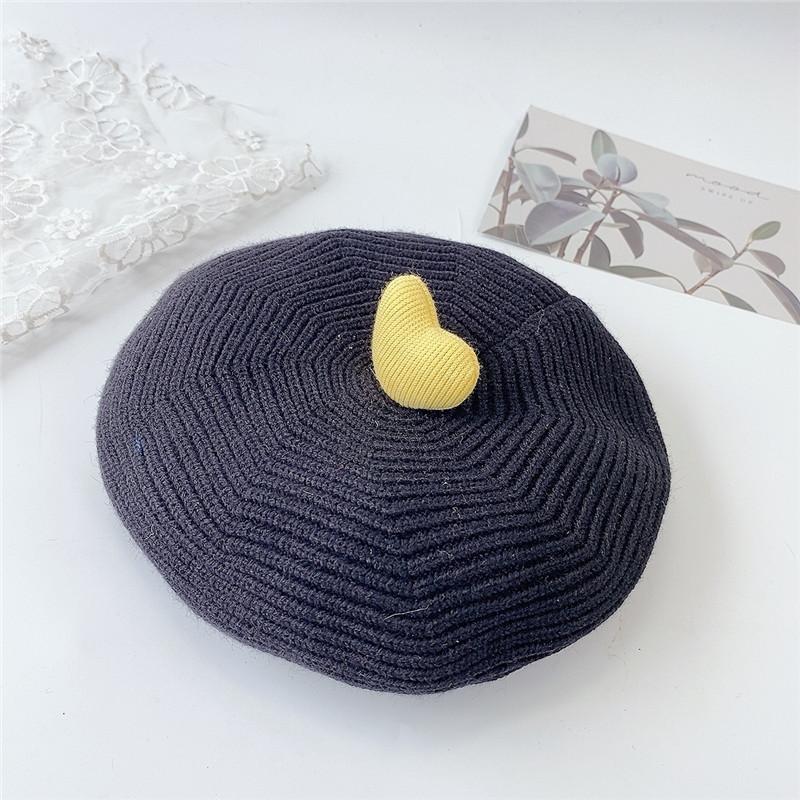 Baby Cute Heart Berets