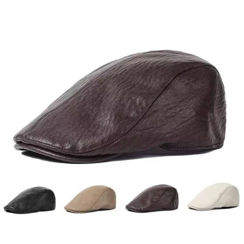 The Luxe Leather Cap