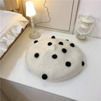 Sugar bean little ball woolen women beret hat
