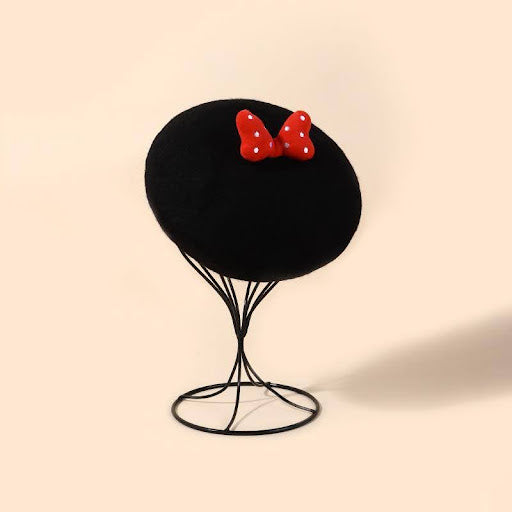 Stylish Kids Bowtie Beret