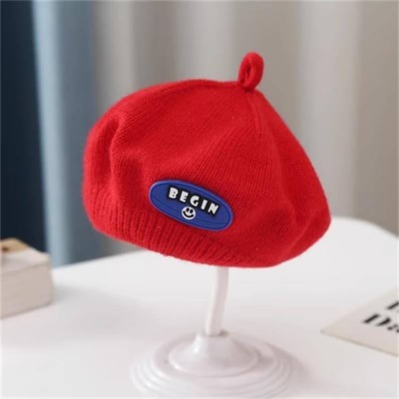 Infant and Young Children Knitted Yarn Beret for Boys and Girls