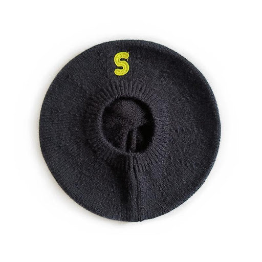 Popular baby knitted woolen letter berets